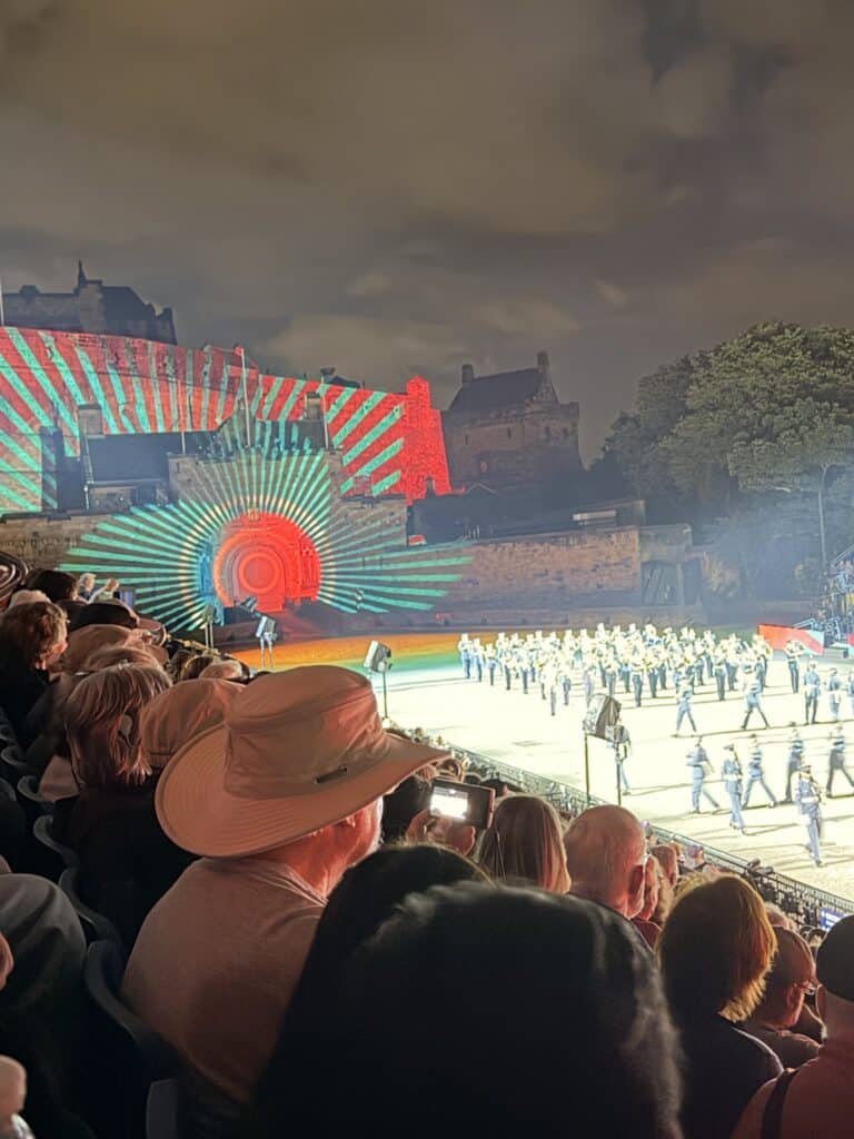 edinburgh travel guide military tattoo performance at edinburgh castle