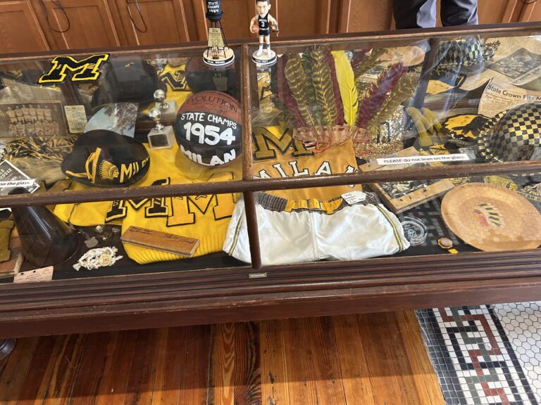 Milan Hoosiers Museum celebrating Indiana basketball in Milan Indiana