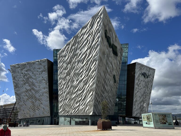 Titanic Belfast review museum in Belfast Northern Ireland
