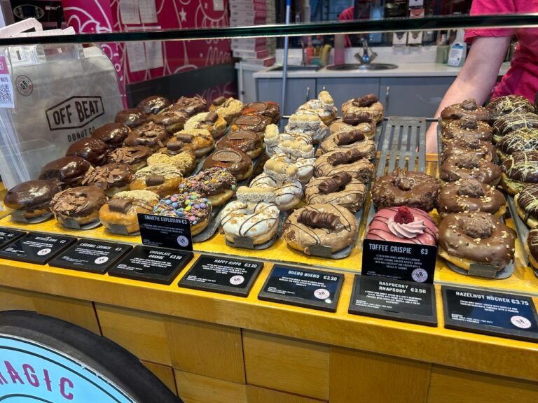 Best desserts in Dublin at Off Beat Donut Company Temple Bar Ireland