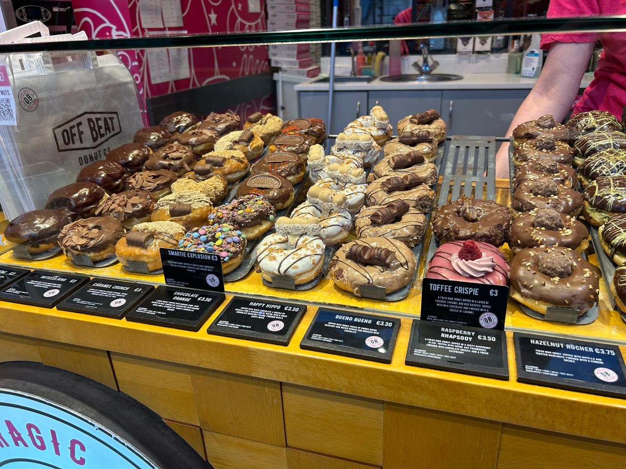 Best desserts in Dublin at Off Beat Donut Company Temple Bar Ireland