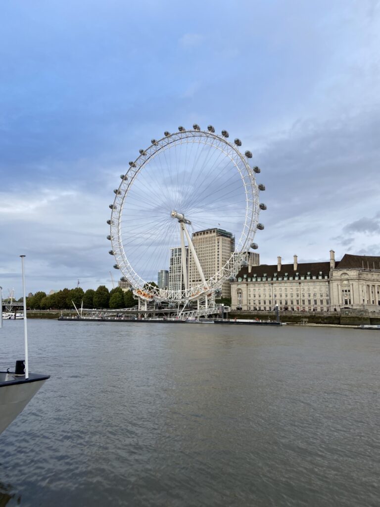 London travel guide the iconic London Eye on the River Thames England