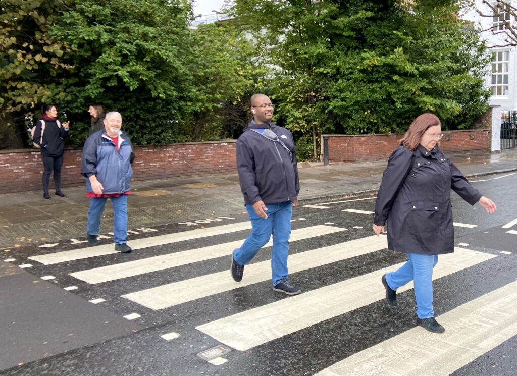 Much To Be Done travel FAQ - crossing Abbey Road London