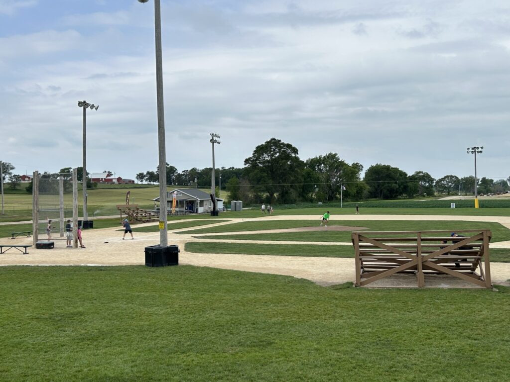 midwest baseball road trip field of dreams baseball field iowa
