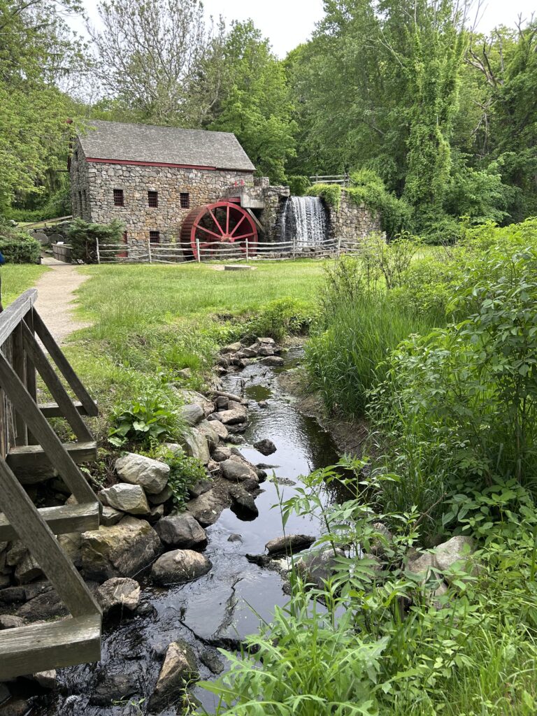 longfellows wayside inn grist mill at sudbury ma