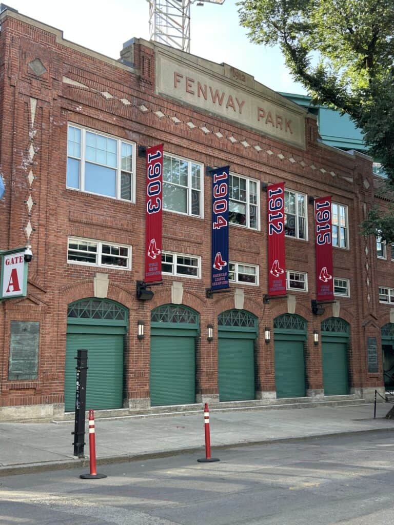 boston travel guide fenway park exterior at boston
