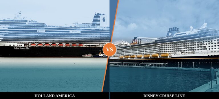 holland america vs disney cruise ship comparison graphic
